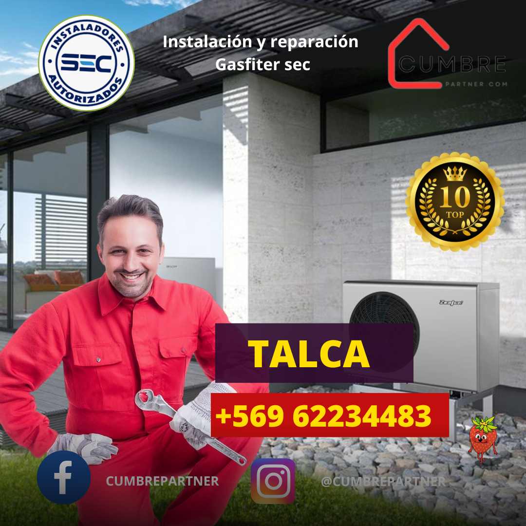 En CumbrePartner en Talca, ofrecemos servicios de gasfitería con gasfiteros certificados y autorizados, contacto: +569 62234483 especializados en gasfiter a domicilio, instalación de calefont y todo tipo de soluciones en gasfitería.