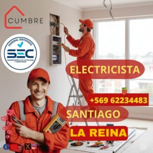 El Mejor Electricista Santiago La Reina – Servicio Certificado y Profesional