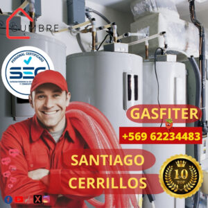 Un gasfiter profesional certificado por la SEC ofrece su servicio a domicilio en Cerrillos, Santiago, con herramientas y listo para instalar o reparar calefones y todo tipo de reparaciones