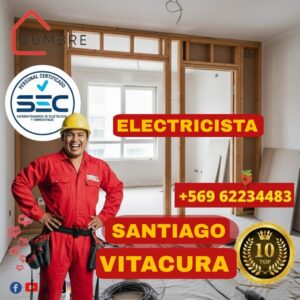 Electricista en Vitacura 24/7 ⚡ Certificado SEC, Urgencias a Domicilio Rápidas